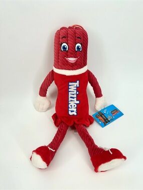 NWT Twizzlers Candy Mascot Plushie Hershey’s Chocolate World Exclusive Item NEW